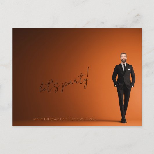 バチュラーパーティ ポストカード (正面)