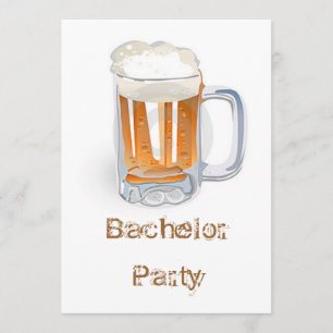 バチュラーパーティ 招待状