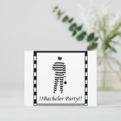 バチュラーパーティ- Prison Man インビテーションポストカード (スタンド正面)