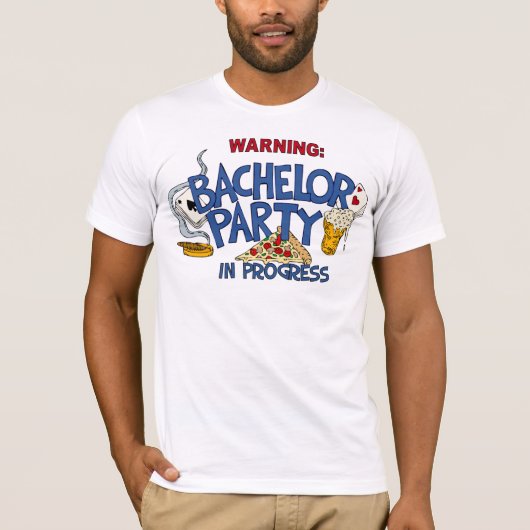 バチュラーパーティtシャツ tシャツ (正面)
