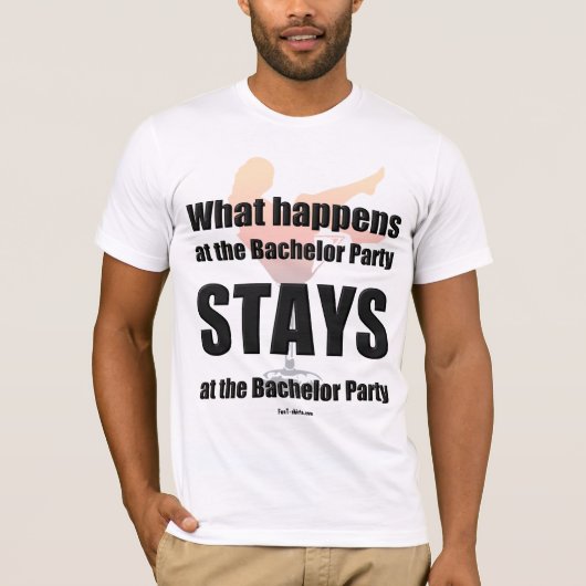 バチュラーパーティtシャツ tシャツ (正面)