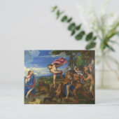 バッカスとアリアドネbyティツィア ポストカード (スタンド正面)