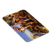 バッカスとアリアドネbyティツィア マグネット (右側)