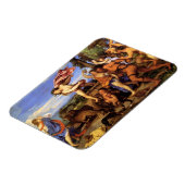 バッカスとアリアドネbyティツィア マグネット (左側)