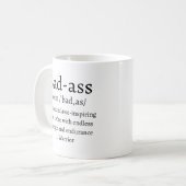 バッカスの定義 コーヒーマグカップ (正面左)