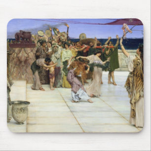 バッカスへのアルマTadema Aの献呈 マウスパッド