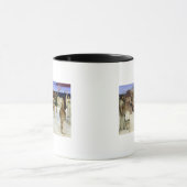 バッカスへのアルマTadema |Aの献呈 マグカップ (中央)