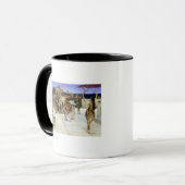 バッカスへのアルマTadema |Aの献呈 マグカップ (正面左)