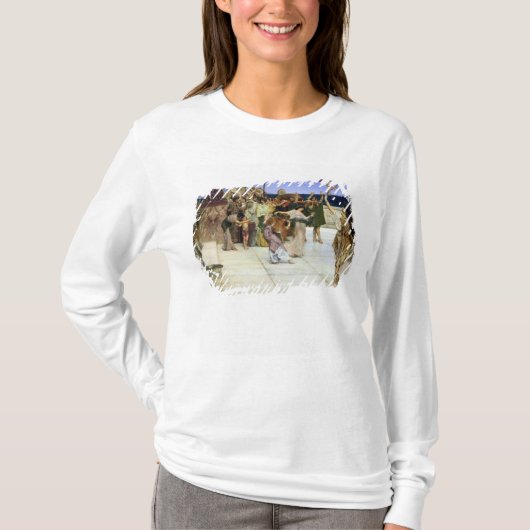 バッカスへのアルマTadema |Aの献呈 Tシャツ (正面)
