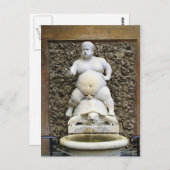 バッカス噴水 ポストカード (正面/裏面)