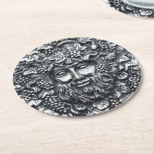 バッカス1 ラウンドペーパーコースター (アングル)