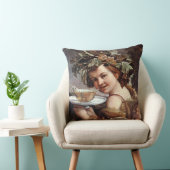 バッカス、ブドウ、白ワイン クッション (椅子)