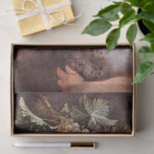 バッカス、ブドウ、白ワイン 薄葉紙 (ギフト)