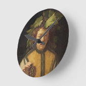 バッカス ラウンド壁時計 (傾斜)