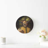 バッカス ラウンド壁時計 (ホーム)