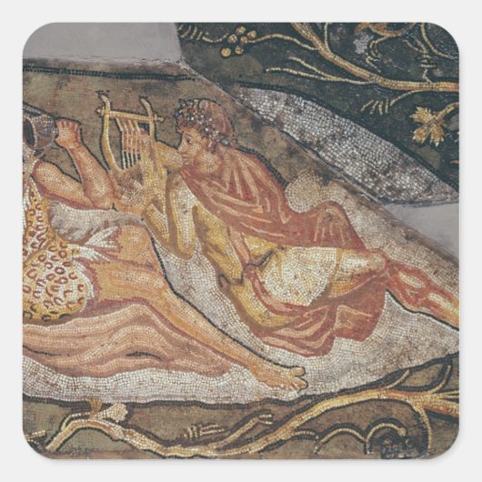 バッカス・リクライニング、詳細 スクエアシール (正面)