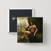 バッカス、c.1695 (キャンバスの油) 缶バッジ (正面&裏面)