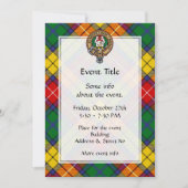 バッカナン氏紋章 招待状 (正面)