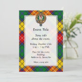 バッカナン氏紋章 招待状 (スタンド正面)