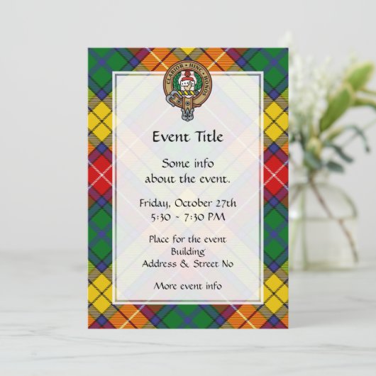 バッカナン氏紋章 招待状 (スタンド正面)