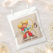 バッカルーカウボーイズの誕生日名&年齢 フェイバーバッグ (クリップ留めされた状態)