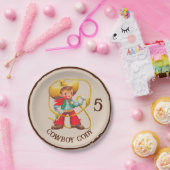 バッカルーカウボーイズの誕生日名&年齢 ペーパープレート (パーティー)