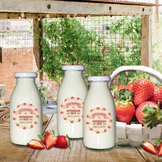 バッカルー爽やかなミルク誕生日 ラウンドシール