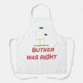 バッカーは正しかった エプロン (正面)