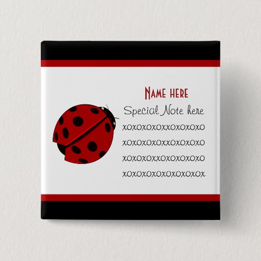 バッガーのカスタマイズ可能ボタン 缶バッジ (正面)