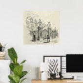 バッキンガムパレスの正面 ポスター (ホームオフィス)