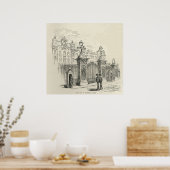 バッキンガムパレスの正面 ポスター (キッチン)