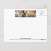 バッキンガムパレスロンドンイングランド ポストカード (裏面)