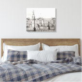 バッキンガムパレスロンドン。2006 キャンバスプリント (インサイチュ (寝室))