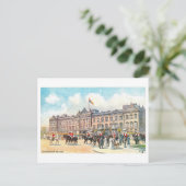 バッキンガムパレスヴィンテージポストカード ポストカード (スタンド正面)