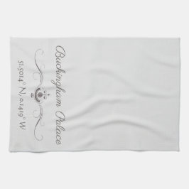 バッキンガムパレス緯度と経度 キッチンタオル