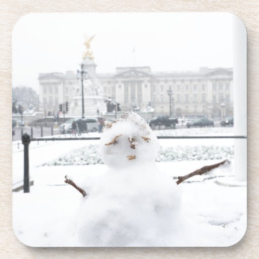バッキンガムパレス雪だるまロンドン コースター (正面)