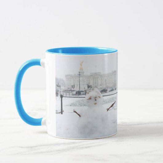 バッキンガムパレス雪だるまロンドン マグカップ (左)