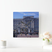 バッキンガムパレス スクエア壁時計 (ホーム)