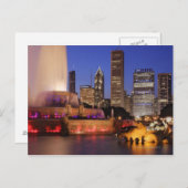 バッキンガムファウンテンアットデュスク ポストカード (正面/裏面)