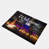 バッキンガムファウンテンシカゴウェルカムドオーマット ドアマット (アングル)