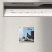 バッキンガム噴水 – シカゴ マグネット (インサイチュ (食洗機))