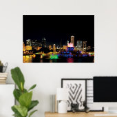 バッキンガム噴水 ポスター (ホームオフィス)