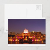 バッキンガム噴水 ポストカード (正面/裏面)