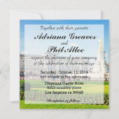 バッキンガム宮殿およびビクトリア記念物 招待状 (正面)