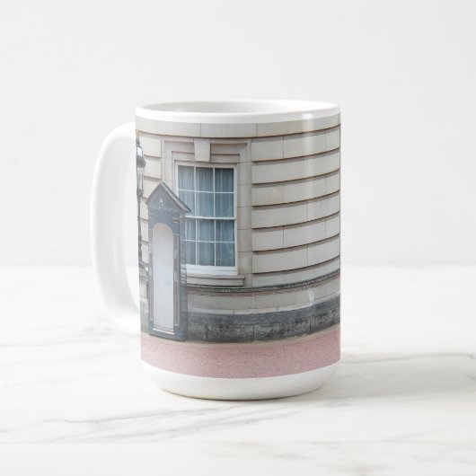 バッキンガム宮殿のマグ コーヒーマグカップ (正面左)