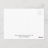 バッキンガム宮殿のロンドンイギリスの郵便はがき ポストカード (裏面)