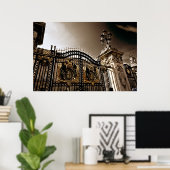 バッキンガム宮殿の門 ポスター (ホームオフィス)