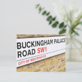 バッキンガム宮殿、ロンドン –  ポストカード (スタンド正面)