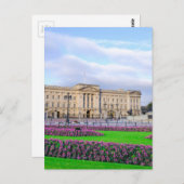 バッキンガム宮殿、ロンドンUKポストカード ポストカード (正面/裏面)