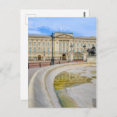 バッキンガム宮殿、ロンドンUKポストカード ポストカード (正面/裏面)